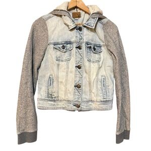 American Eagle Knit & Denim Jacket